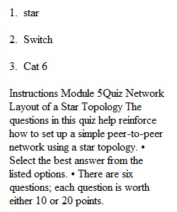 Module 5 Quiz 2